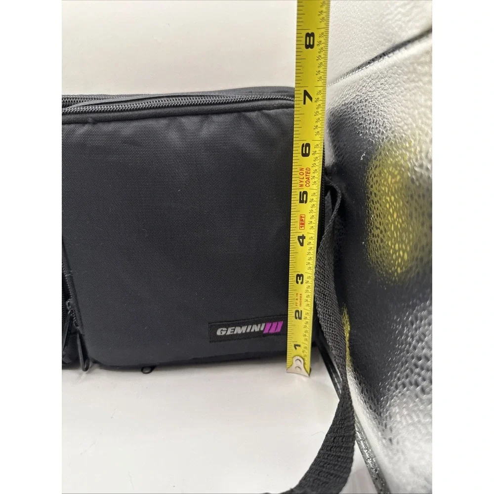 Camera Carrying Case Photo Video Waist Adjustable Strap Black Gemini 3 Zip Pouch